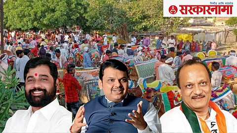 Eknath Shinde, Devendra Fadanvis and Ajit Pawar
