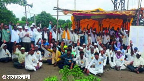 Vetne, Ranshingwadi Andolan