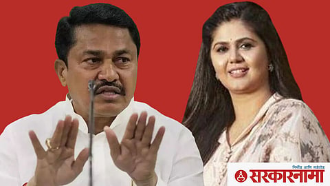 Nana Patole and Pnkaja Munde