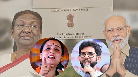 Bharat Vs INDIA Row  