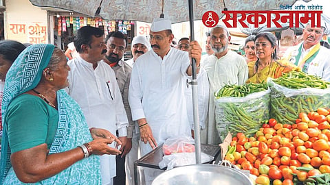 Congress Jansavad Yatra at Dhule