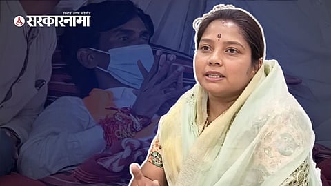 Manoj Jarange's Sister Bharati Katare