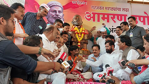 Manoj Jarange-Eknath Shinde