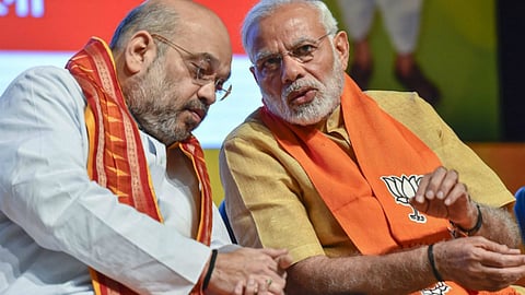 Narendra Modi and Amit Shah 