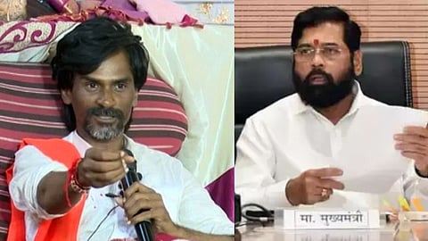 Eknath Shinde - Manoj Jarange 