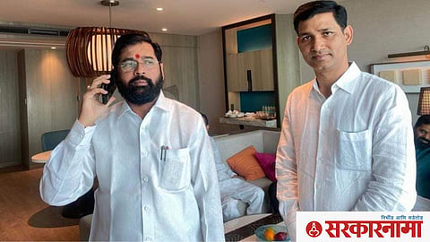 Eknath Shinde and Narendra Bhondekar