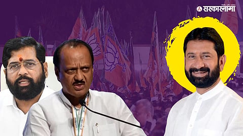 CM Eknath Shinde, Dy CM Ajit Pawar & Vijay Choudhary