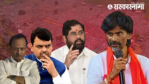 Eknath Shinde, Devendra Fadnavis, Ajit Pawar, Manoj Jarange