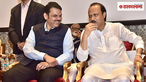 Ajit Pawar - Devendra Fadnavis 