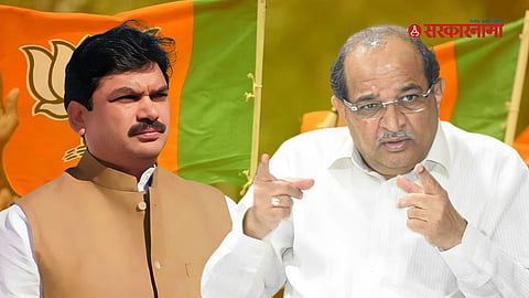 Radhakrishna Vikhe Patil and Ram Shinde 