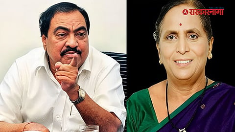 Eknath Khadse-Mandakini Khadse
