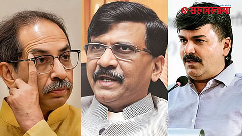 Uddhav Thackeray and Sanjay Raut, Rahul Shewale 