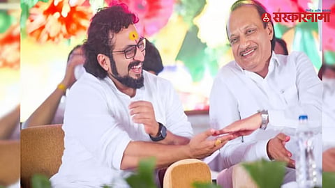 Amol Kolhe and Ajit Pawar 