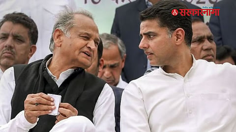 CM Ashok Gehlot, Sachin Pilot 