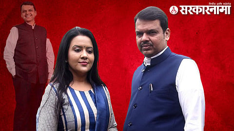 Devendra Fadnavis & Amruta Fadnavis