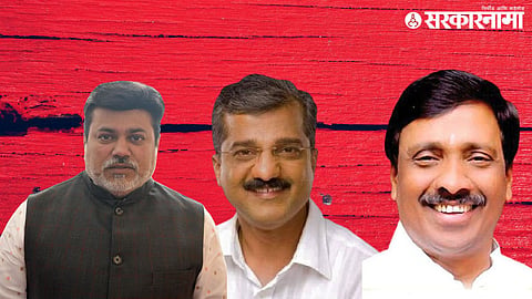 Pramod Jatar,uday samant, vinayak raut