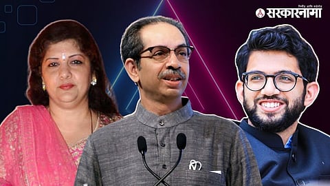 Uddhav Thackeray, Aaditya Thackeray, Sharmila thackeray 