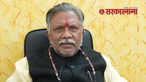NCP leader Dharamrao Baba Atram addresses the media amid rising speculation over the party’s national president post, backing Sunetra Pawar while leadership discussions continue.