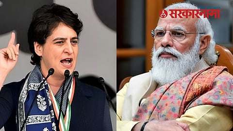 Priyanka Gandhi VS PM Modi 