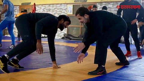 Bajrang Punia Rahul Gandhi