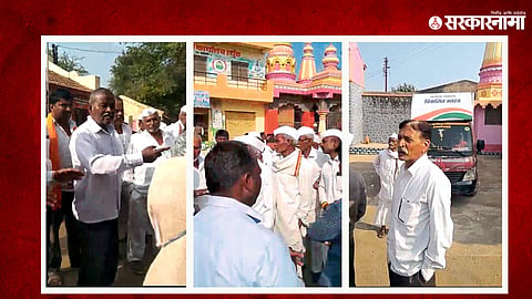Angry Farmersin Chadwad 