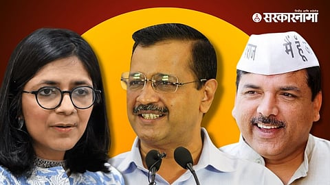 Swati Maliwal, Arvind Kejriwal, sanjay Singh