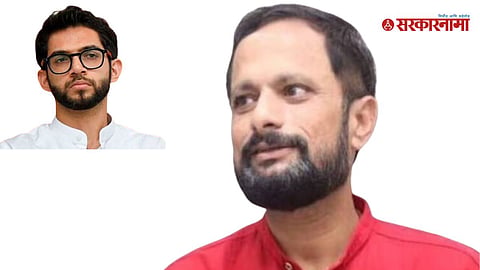 Naresh Mhaske and Aditya Thackeray 
