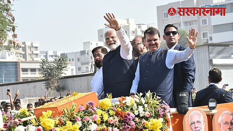 Narendra Modi Road Show 