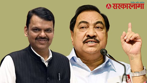 Devendra Fadnavis-Eknath Khadse Khadse