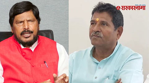 Ramdas Athawale and  Sadashiv Lokhande