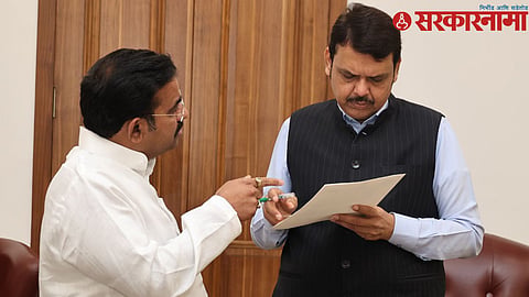 Dr. Parinay Fuke and Devendra Fadanvis