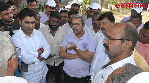 Sangram Jagtap Vist Nagar Collector Office