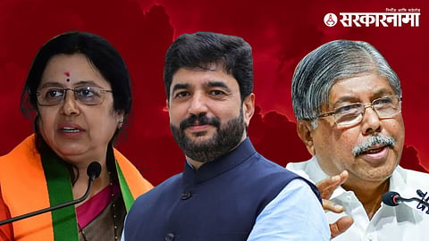 Medha Kulkarni, Murlidhar Mohol, Chandrakant Patil
