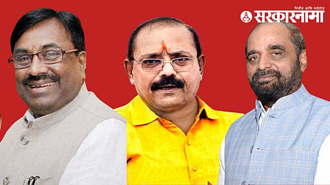 Sudhir Mungantiwar, Dr. Ashok Jivtode and Hansaraj Ahir