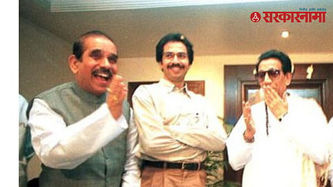 Manohr Joshi, Uddhav thackeray, Balasaheb Thackeray 