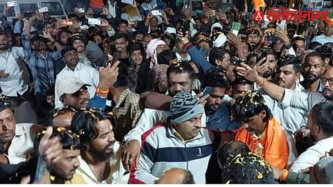 Manoj Jarange Patil Welcome