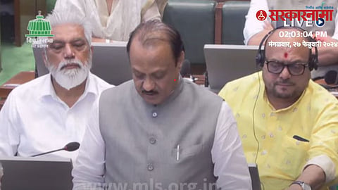 Finance Minister Ajit Pawar 