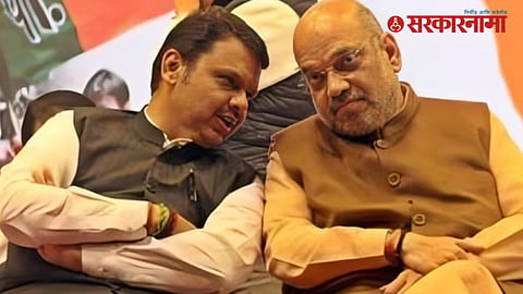 Devendra Fadnavis and Amit shah 