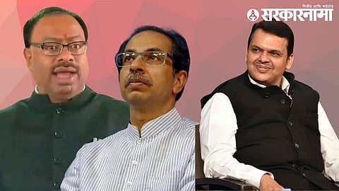 Chandrashekhar Bawankule, Uddhav Thackeray and Devendra Fadanvis