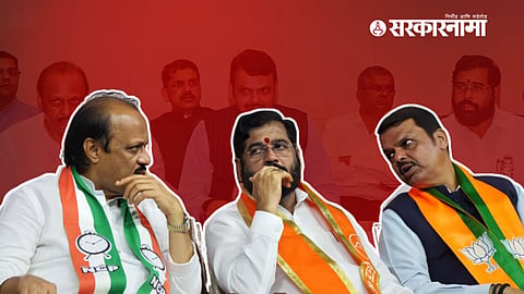 Ajit Pawar, Eknath Shinde, Devendra Fadnavis