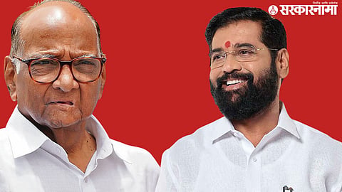 Sharad Pawar, Eknath Shinde