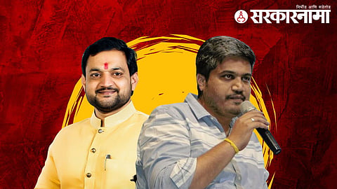 sunil shelake rohit pawar