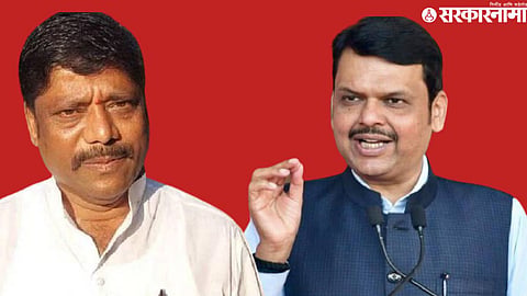 Ravindra Dhangekar, Devendra Fadanvis