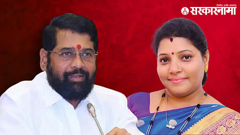 Eknath Shinde, Meenakshi shinde 