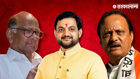 Sharad Pawar, sunil shelke, ajit 
