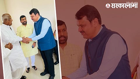 Madhukar chavan, Devendra Fadnavis 