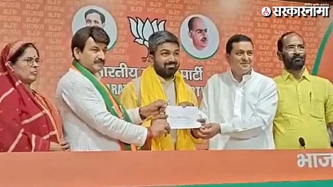 Manish Kashyap : यूट्यूबर मनीष कश्यप यांचा भाजपामध्ये प्रवेश; म्हणाले 'आईचा शब्द टाळू शकत नाही'