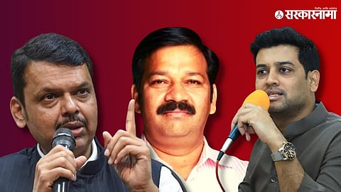  Devendra Fadnavis Ganpat Gaikawad  Srikant Shinde