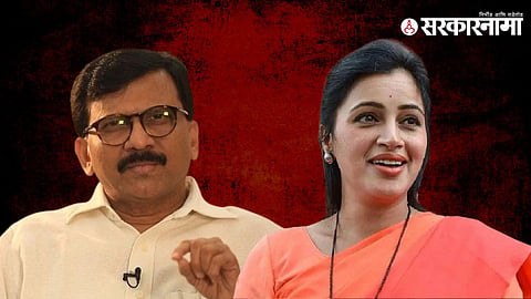 Sanjay Raut and Navneet Rana