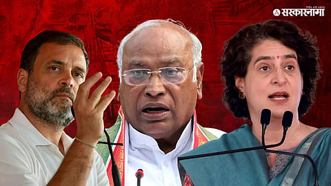 Rahul Gandhi | Priyanka Gandhi | Mallikarjun Kharge